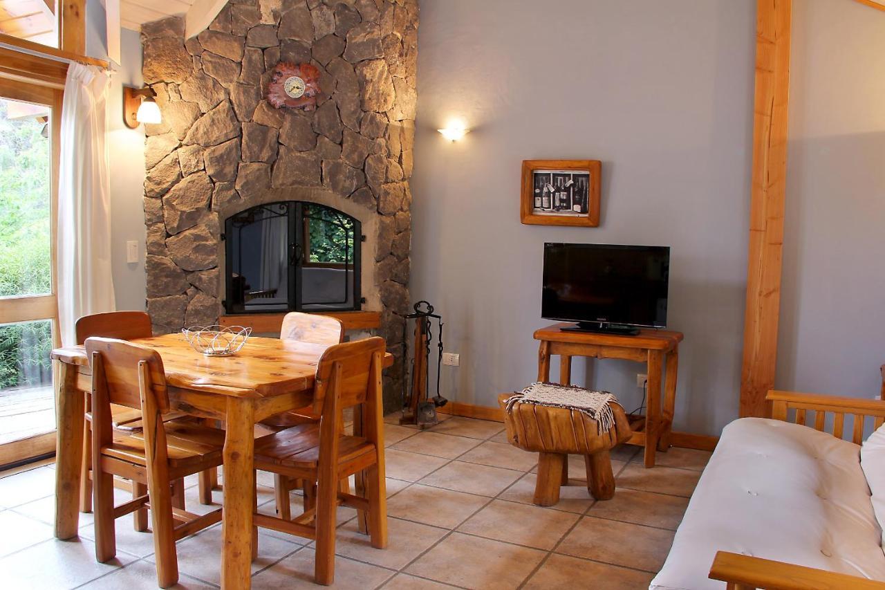 הוילה וילה לה אנגוסטרה Cabanas Aldea De Los Andes מראה חיצוני תמונה